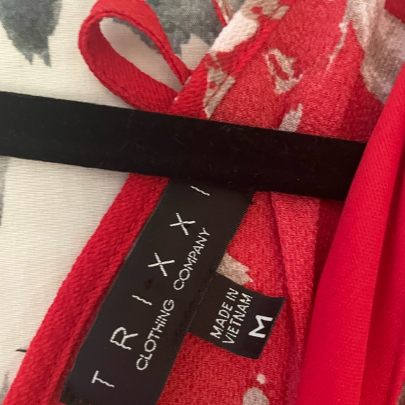 Trixxi red maxi dress. - Picture 3 of 3